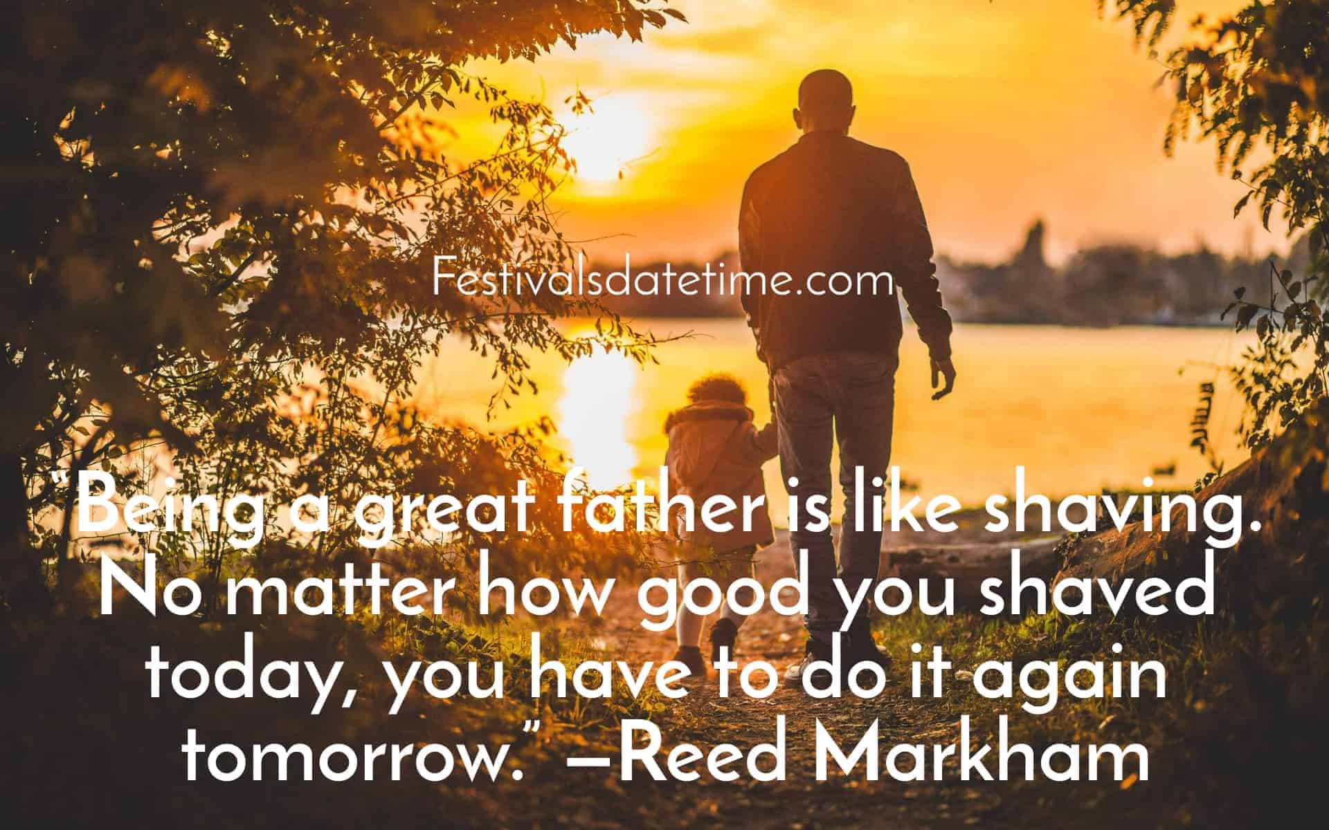 Father’s Day Wishes Quotes Greetings – Festivals Date & Time